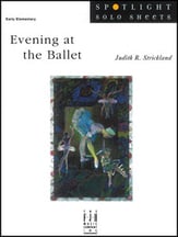 Evening at the Ballet-Early Element piano sheet music cover
